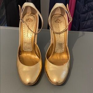 Fornarina Gold Heels